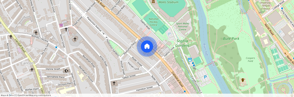 Flat 14, 55/57 Cathedral Road, CF11 9HD, Glamorgan, Cardiff