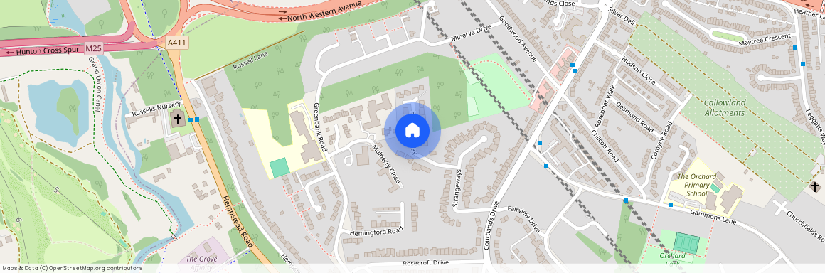 Hampden Way, Watford, Hertfordshire, WD17