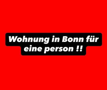 Wohnung in bonn ! - Foto 1