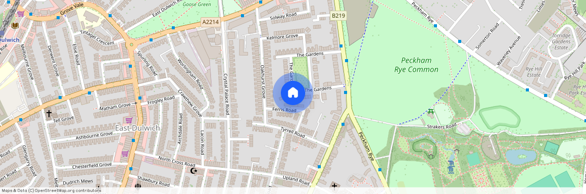 The Gardens, East Dulwich London SE22