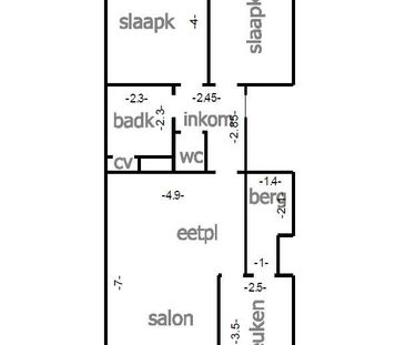 Gerenoveerd appartement met 2 slaapkamers te huur in Waregem - Photo 3