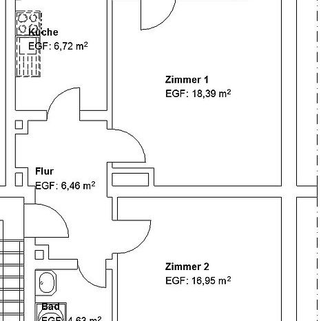 Ideal für zwei! 2 ZKB mit Balkon am Lindenberg! - Foto 2