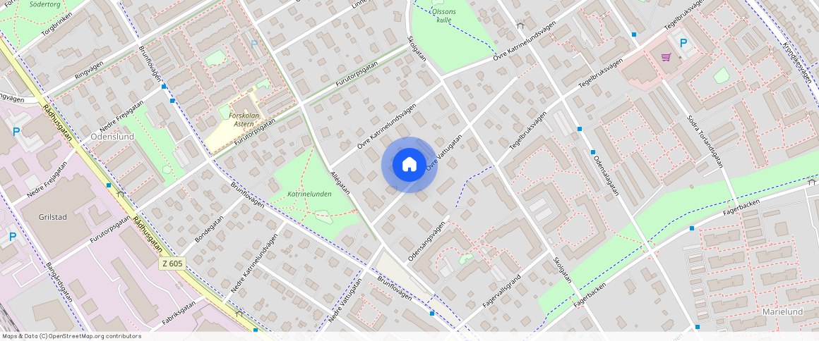 Östersund, Övre Vattugatan, **, 83144