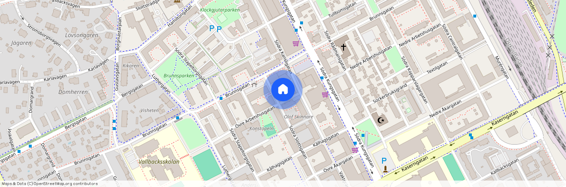 Södra Slottsgatan 7, Centralt Söder