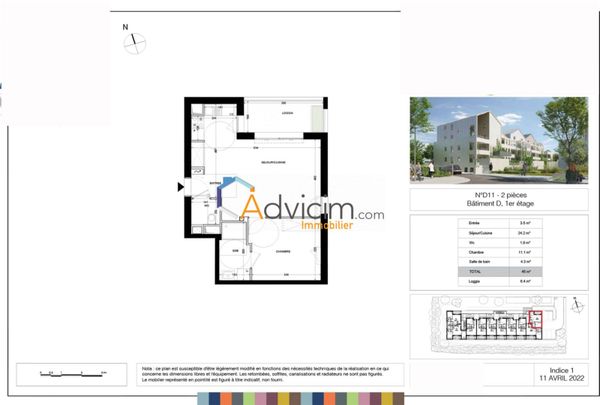 Appartement à louer Saran - Photo 1