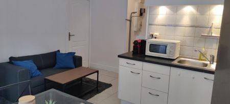 Grand T1 meublé avec balcon, Grenoble, quartier Gare - Photo 5