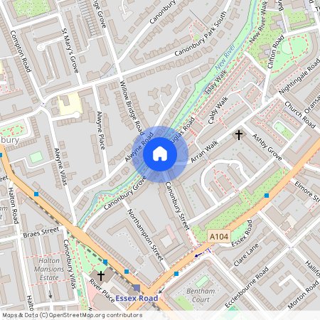 Canonbury, Highbury, Islington, Willow Bridge Road, N1 2LA, London