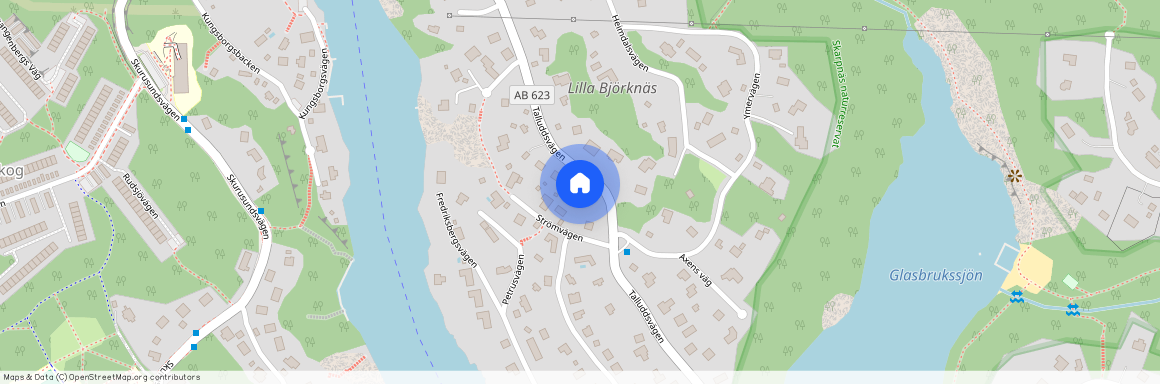 Talluddsvägen, Saltsjö-Boo