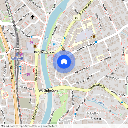 8134, Adliswil, Kronenstrasse, 3