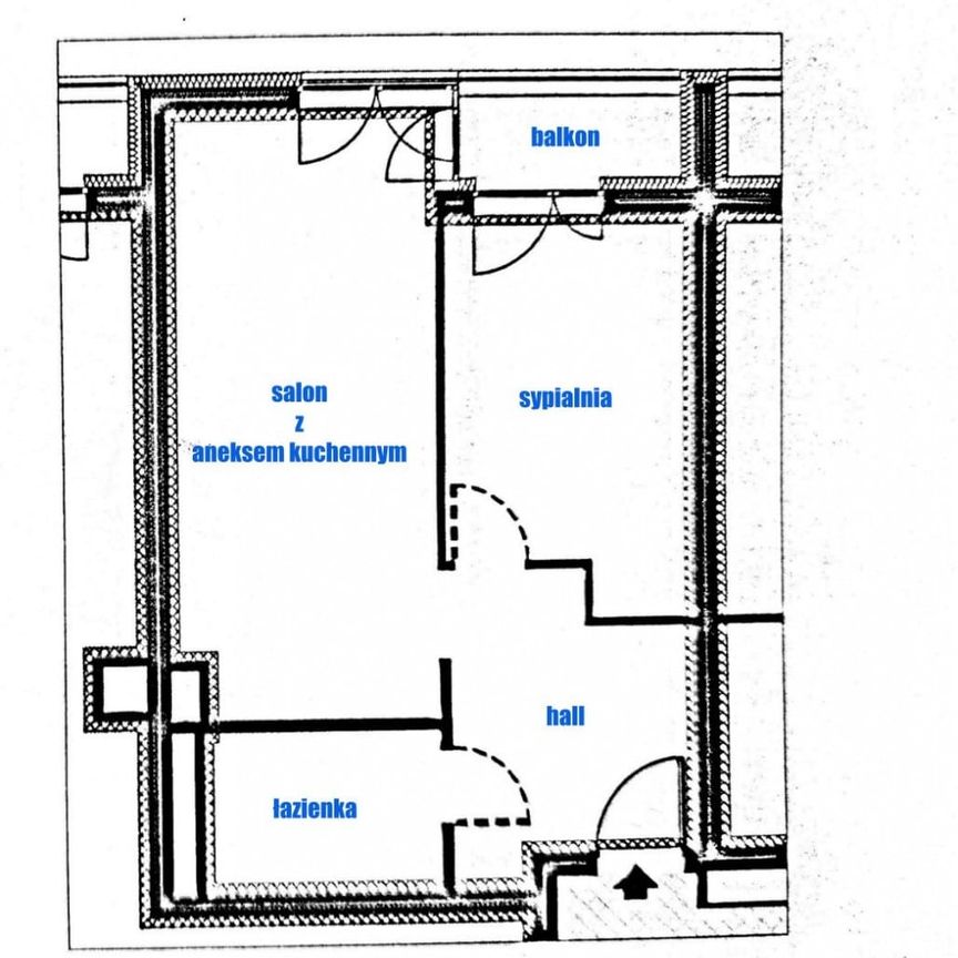 Kliny, 2 Pokoje, balkon, klimatyzacja! 46 m² - Zdjęcie 1