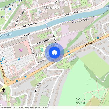 Flat B, 26 Trinity Street, Hawick, TD9 9NS