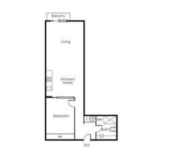 1 Bedroom Furnished Apartment on 26th Floor - Photo 3