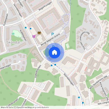 Bengt Bagares Gränd 6, Sköndal