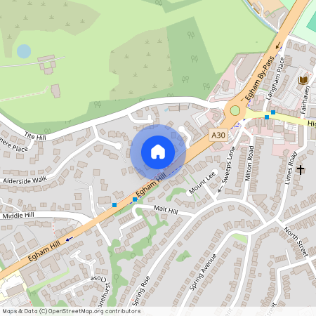 King Johns Place Egham Hill, Egham, Surrey, TW20