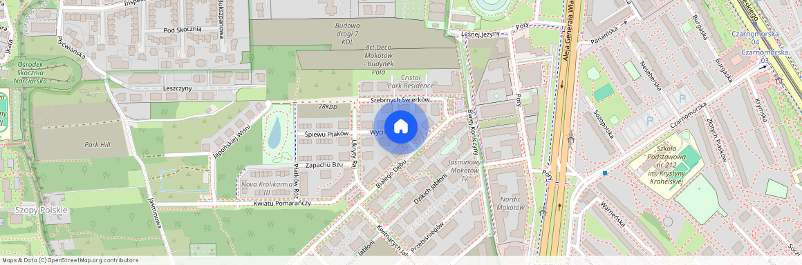 Warszawa, Mokotów, Warszawa, Mokotów, Wyciszona