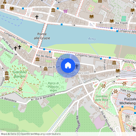 Via San Niccolò 87, centro, Firenze