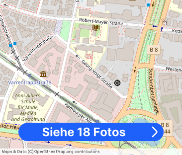 Stilvolles 2-Zimmer-Apartment mit Blick über das Westend - Foto 1