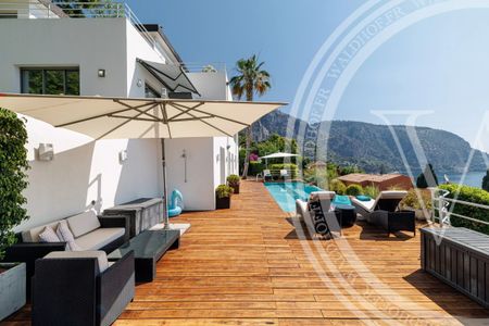 Villa Contemporaine d'Exception avec Vue Panoramique sur la Mer – Èze Bord de Mer - Photo 5