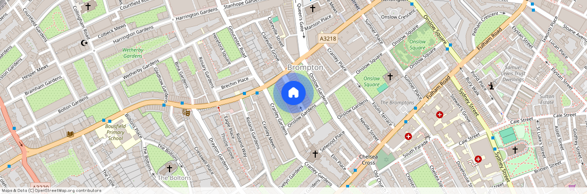 Onslow Gardens, SW7 3QD, London