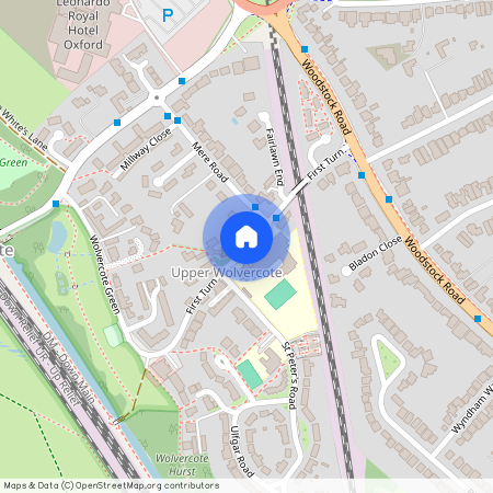 First Turn, Wolvercote, Oxford, OX2