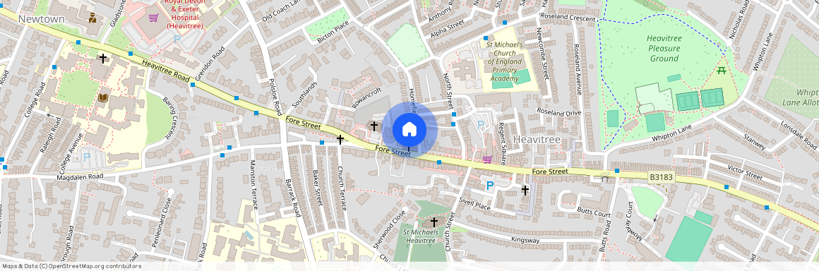 Homefield Road, Heavitree EX1