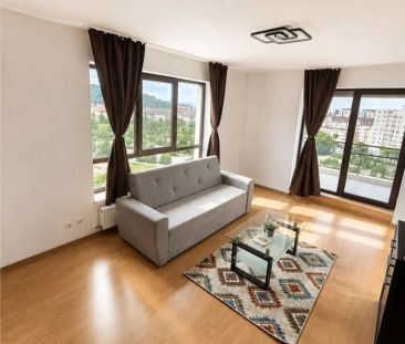 Pet friendly! Studio 52 mp + terasa, priveliste, parcare, mobilat, echipat - Photo 3