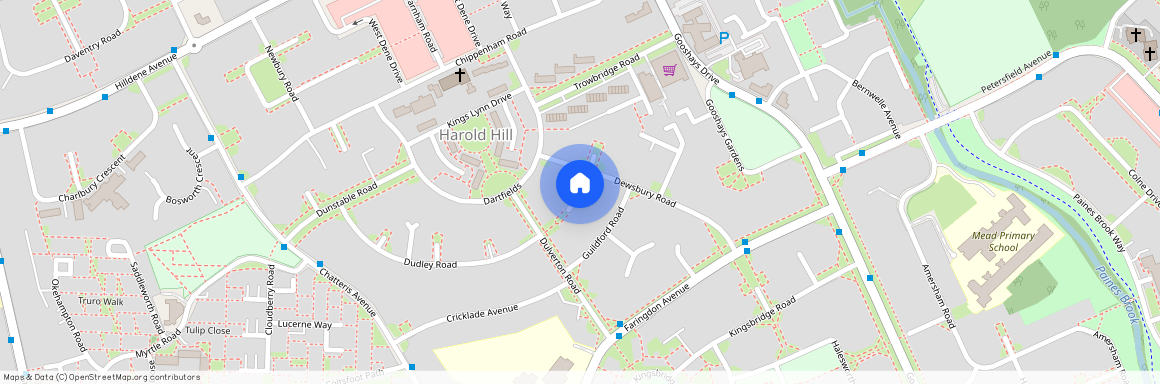 Dewsbury Gardens, RM3