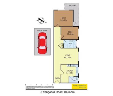 Tidy Updated Top Floor Front 2 Bedroom With Garage - Photo 2