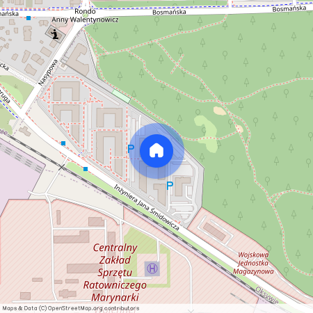 ul. Nasypowa, Oksywie, Gdynia, pomorskie