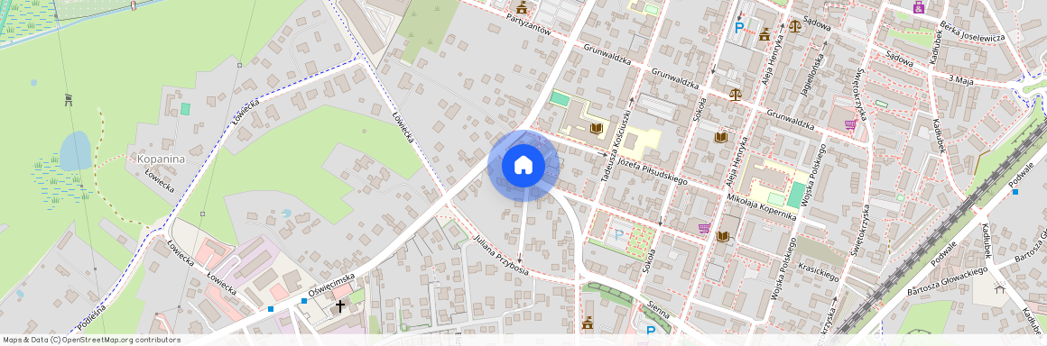 ul. marsz. Ferdynanda Focha, Chrzanów, Chrzanów, chrzanowski, małopolskie