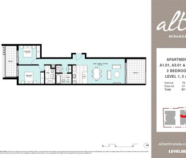 A301/18 Pinnacle Street, Miranda NSW 2228 - Apartment For Rent | Do... - Photo 3