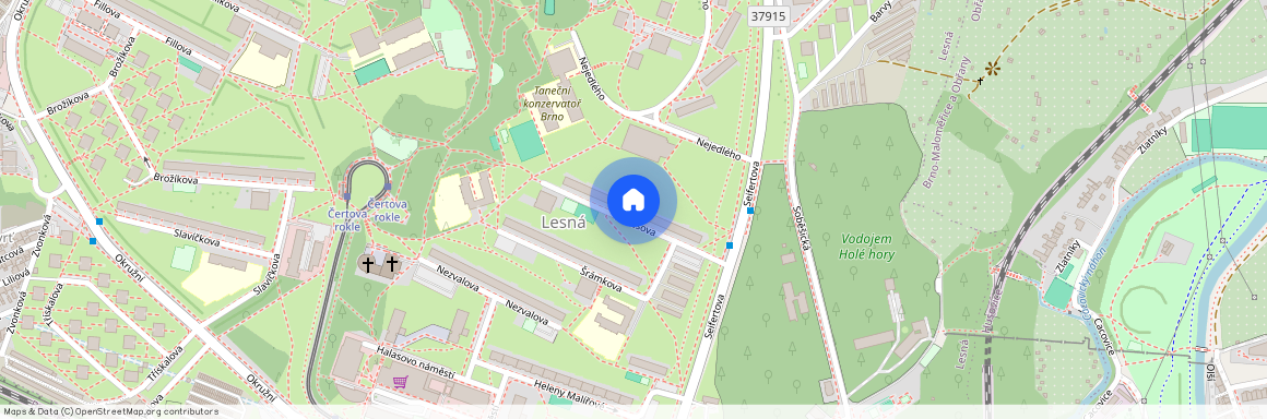 Arbesova, Brno - Lesná