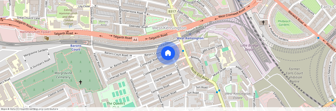 Comeragh Road, West Kensington, W14, London