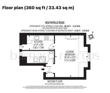 Studio Flat, Heathfield Road, CR0 - Photo 5