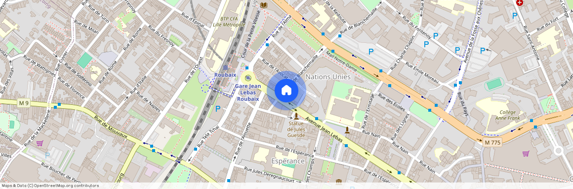 12 Rue de Blanchemaille, 59100 Roubaix