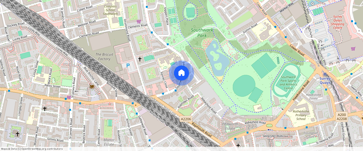 Southwark Park Estate, London, SE16