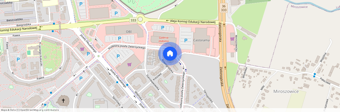 ul. Nowogródzka, Lubin, lubiński, dolnośląskie