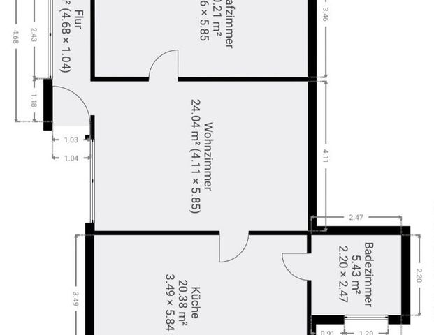 75 m²- Souterrain Wohnung - Photo 1