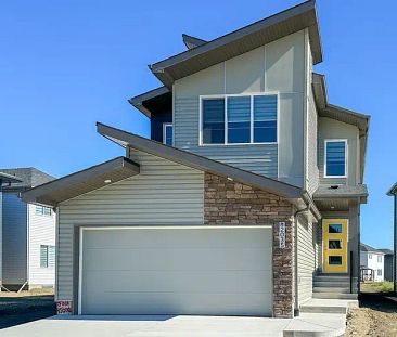 Brand New double attached garage Single House in River's Edge | 2035 191 Street Northwest, Edmonton - Photo 1