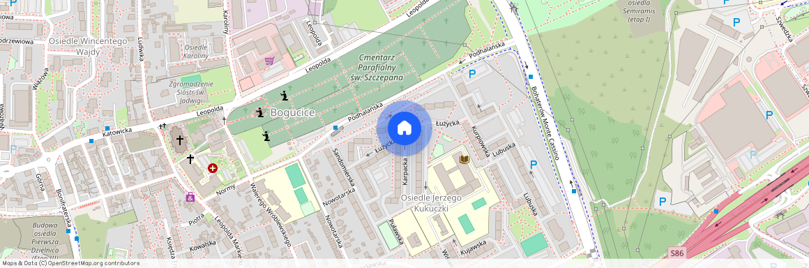 ul. Łużycka, Bogucice, Katowice, śląskie