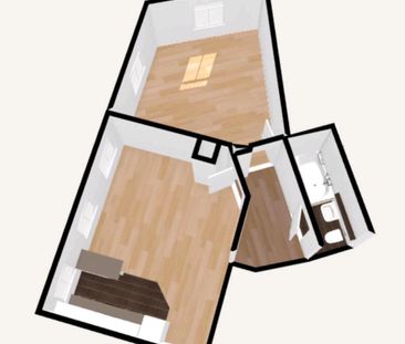 Nachmieter gesucht: 2-Raum-Wohnung mit offenem Küchenbereich - Foto 1