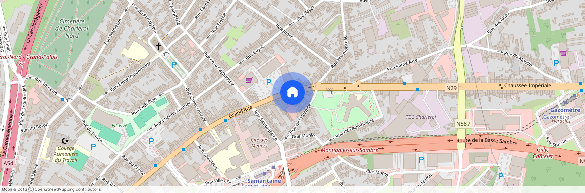 Grand'Rue, 259, 6000, Charleroi