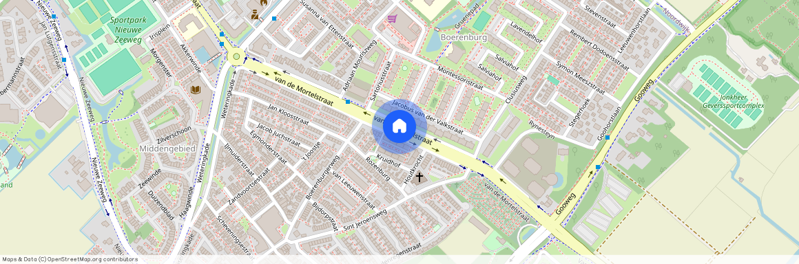 Van de Mortelstraat, Noordwijk