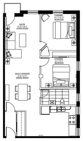 4560 Sainte-Catherine - Plan C - Photo 4