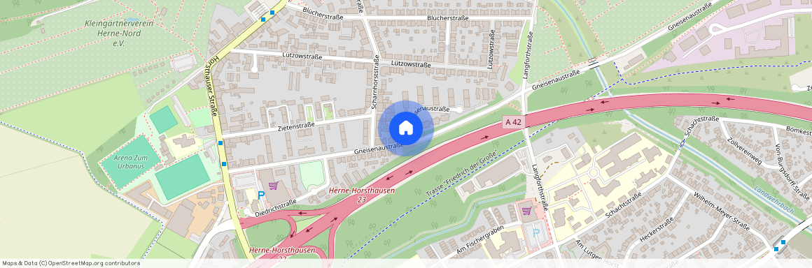 Gneisenaustraße 43, 44628 Nordrhein-Westfalen - Herne