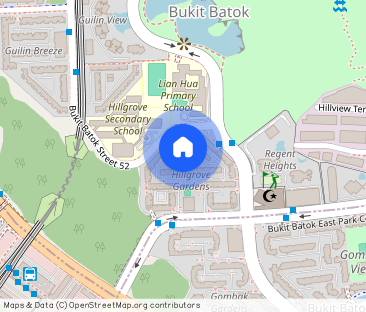 Blk 509 Hillgrove Gardens (Bukit Batok), HDB 3 Rooms - For Rent - Photo 1