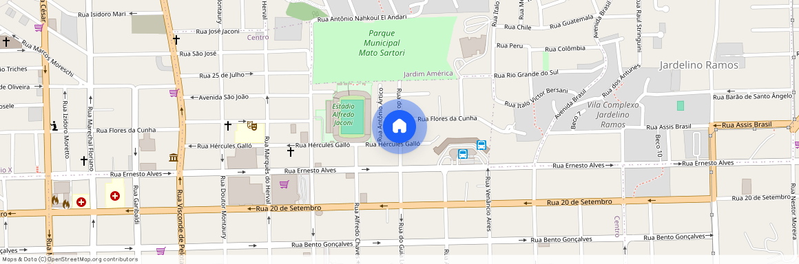 Rua do Guia Lopes, Centro, Caxias do Sul - RS, 95020-360, Brazil