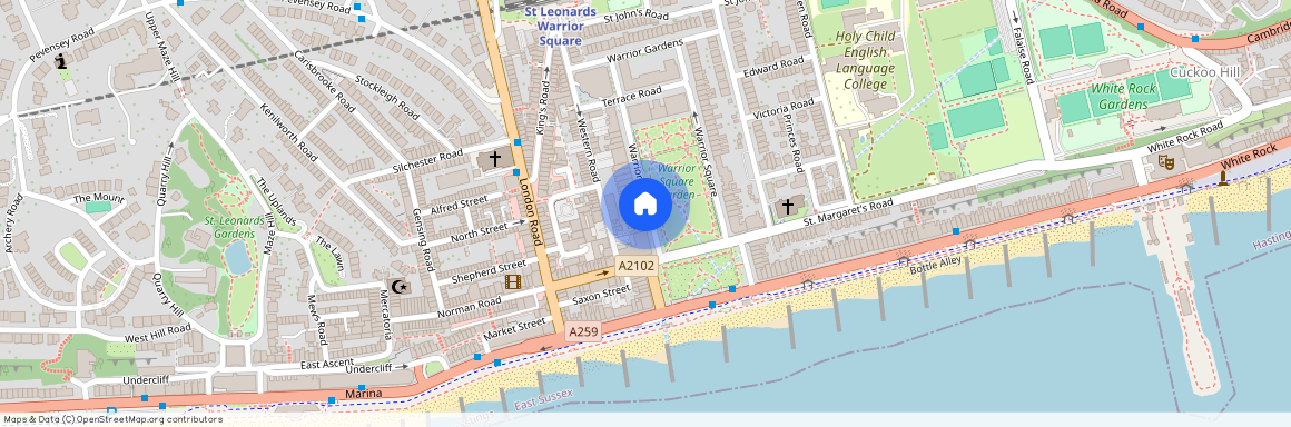 Warrior Square, St Leonards, TN37 6BG