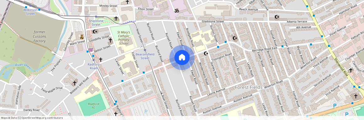 Berridge Road, Nottingham, NG7 6HR