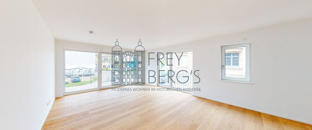 Neubaukomfort: Stilvolle 1-Zimmer-Wohnung mit Einbauküche und Balkon - Photo 1